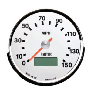 SMITHS Classic White Face Speedometer